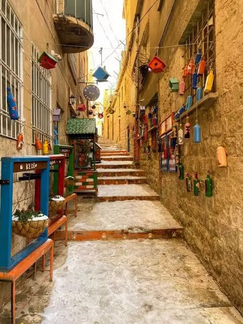Tarihi Eski Mardin Sokakları