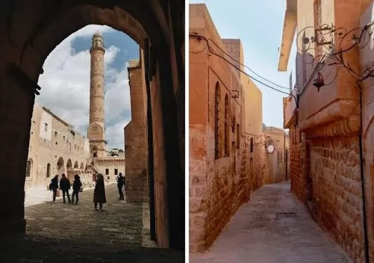 Tarihi Eski Mardin Sokakları